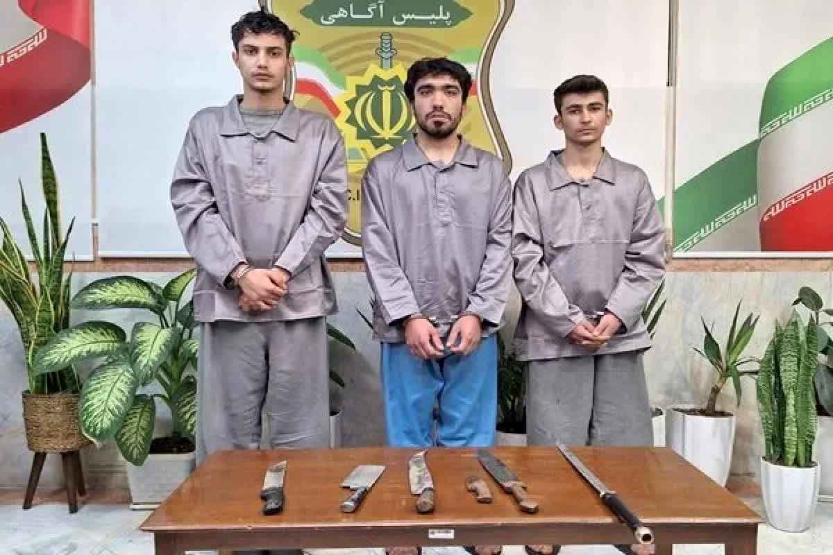 رسوایی بزرگ: باند ۳ نفره زورگیر با نقاب مسافر و راننده به دام افتادند!
