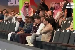 غیرقابل باور: رونالدو در میانه رقابت پدل، پیگیر بازی النصر! (عکس جنجالی)