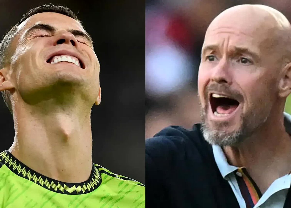 بمب خبری: راز مگوی جنگ رونالدو و تن‌هاخ فاش شد!