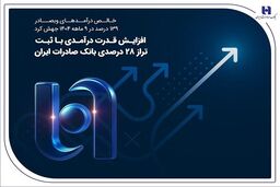 ۲۸ درصد تراز بانک صادرات: این عدد چگونه قدرت درآمدی شما را متحول می‌کند؟!