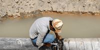 تصاویر تکان‌دهنده از سیل امروز در مسجدسلیمان/ از نزدیک شدن به رودخانه‌ها خودداری کنید!