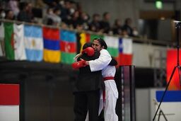 نهال زکی‌زاده قهرمان شد! ششمین طلا در چنگ کاراته‌کار ایرانی؛ جنجال در سکوها؟